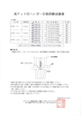 高ナット付きハンガー 木下地用 引張強度表